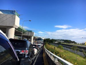 マニラの渋滞