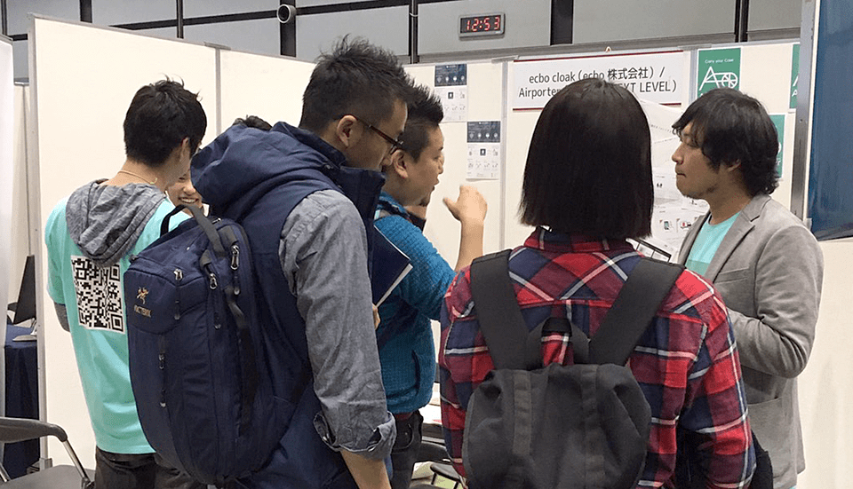 民泊EXPOでAirporterは高いご関心を多数いただきました!
