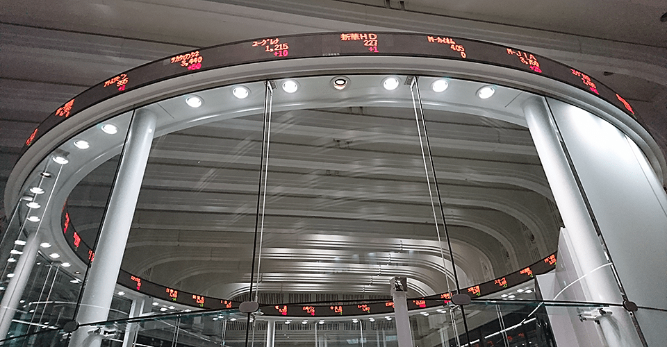 東証Arrowsのチッカー