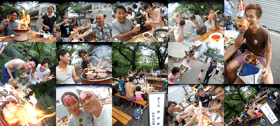 としまえんBBQの様子