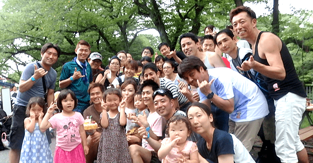 としまえんBBQ集合写真