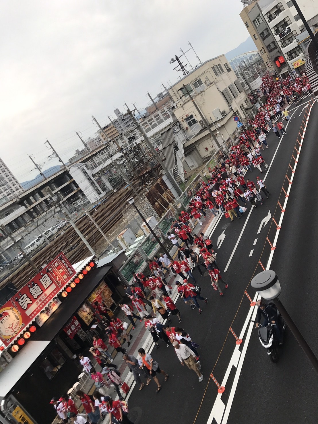 広島カープ優勝パレード