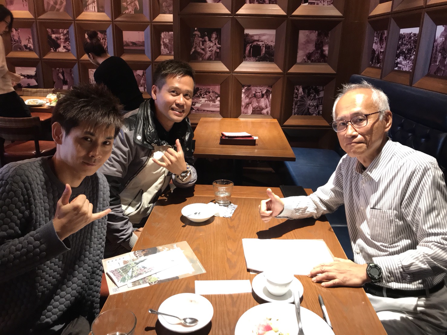 河村さんと打ち合わせ