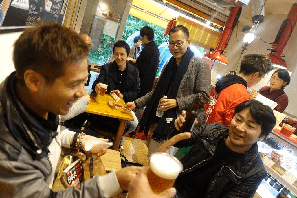 小町通りで食べ歩き