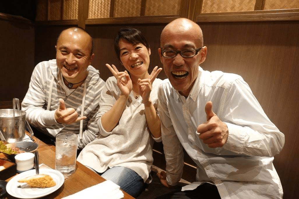 時に笑いの懇親会