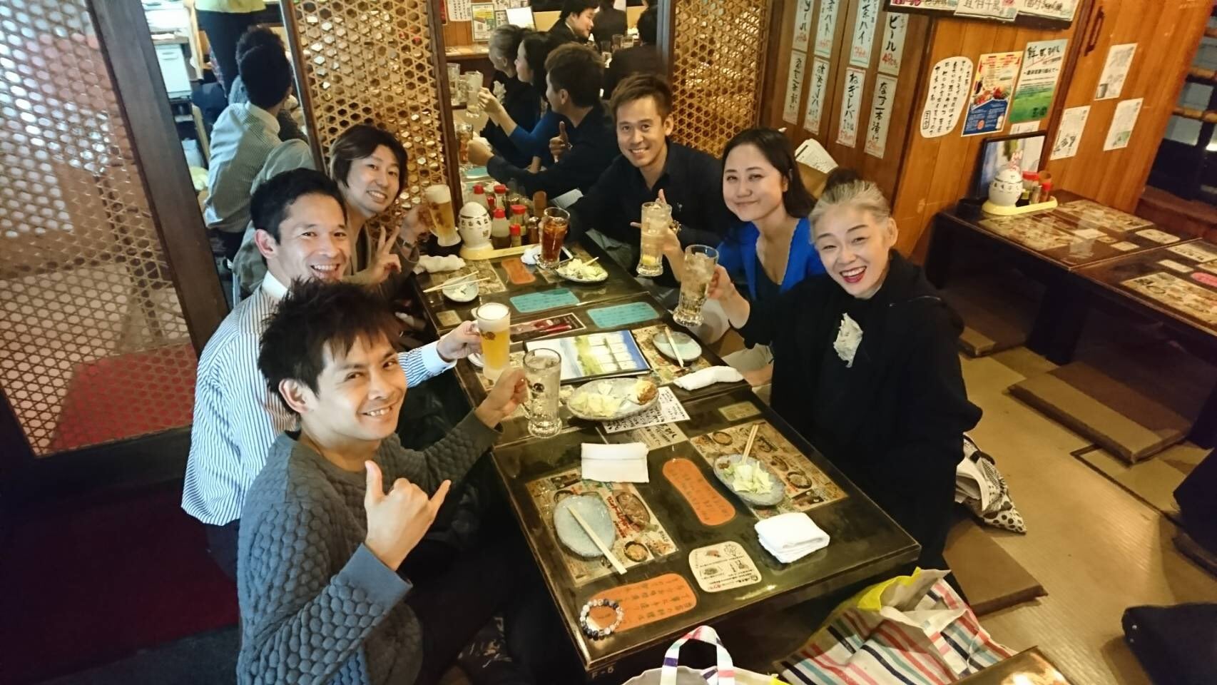 不動産セミナー後の懇親会
