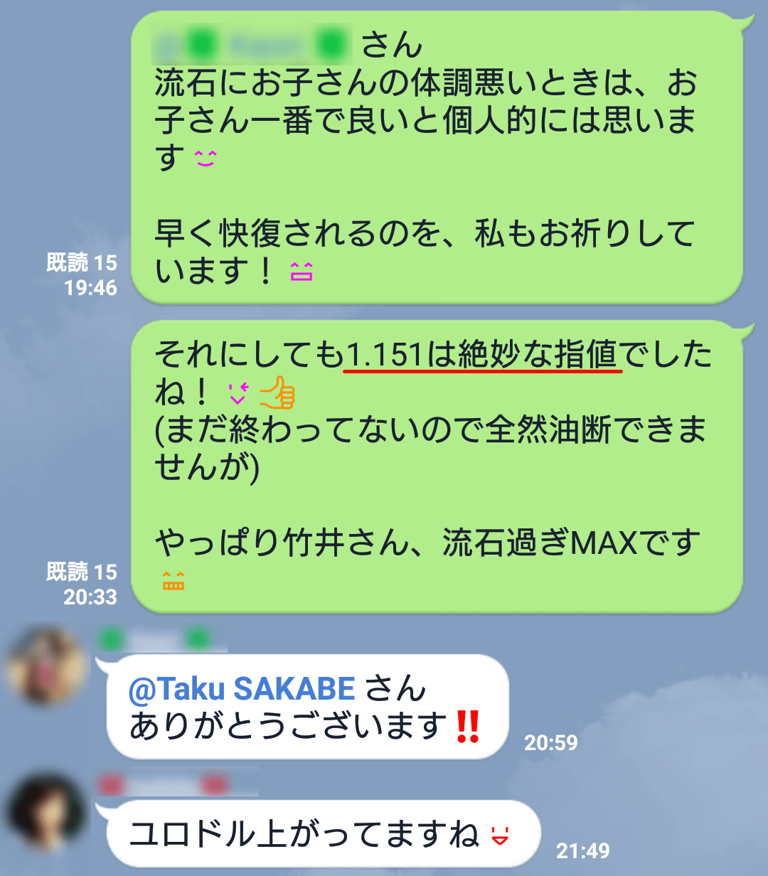 1.151は絶妙な指値