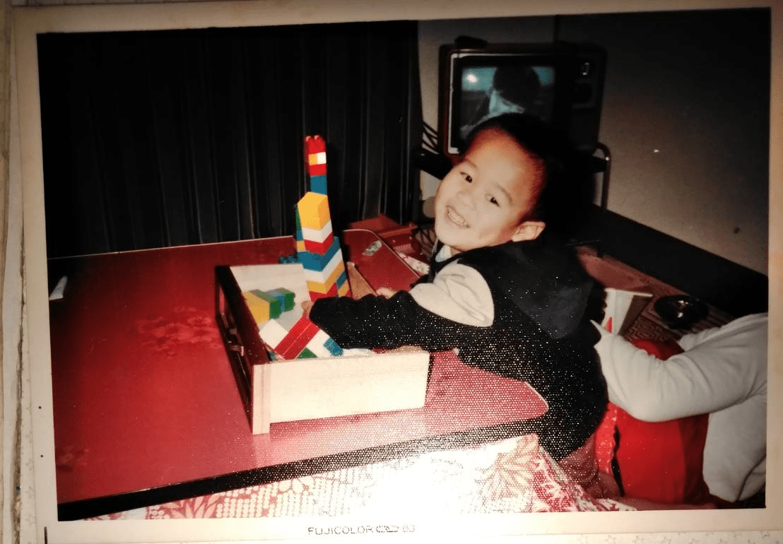 幼少期の竹井佑介